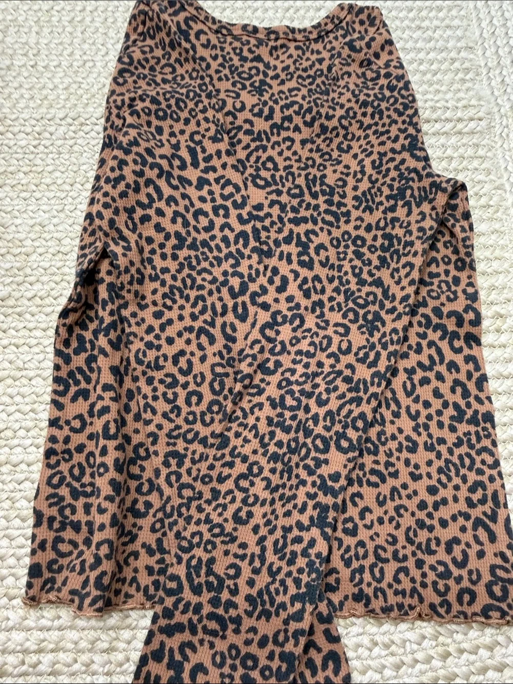 GAP Leopard Print Tank Top - Brown & Black